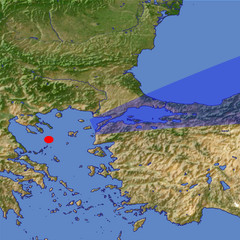 The Sea of Marmara location map