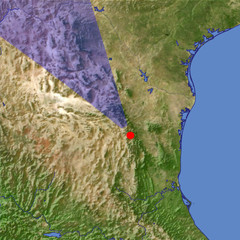 The Sierra Madre Oriental 2 location map