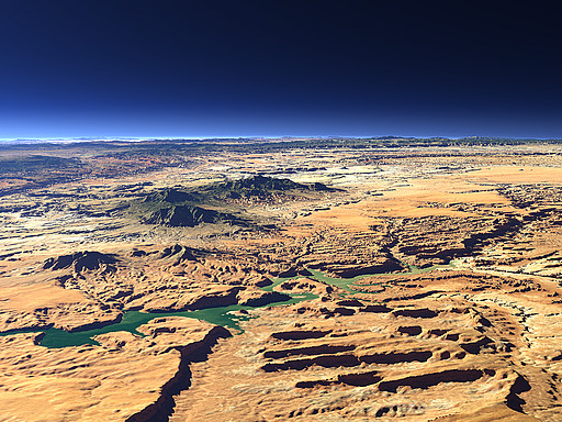 The northern Lake Powell