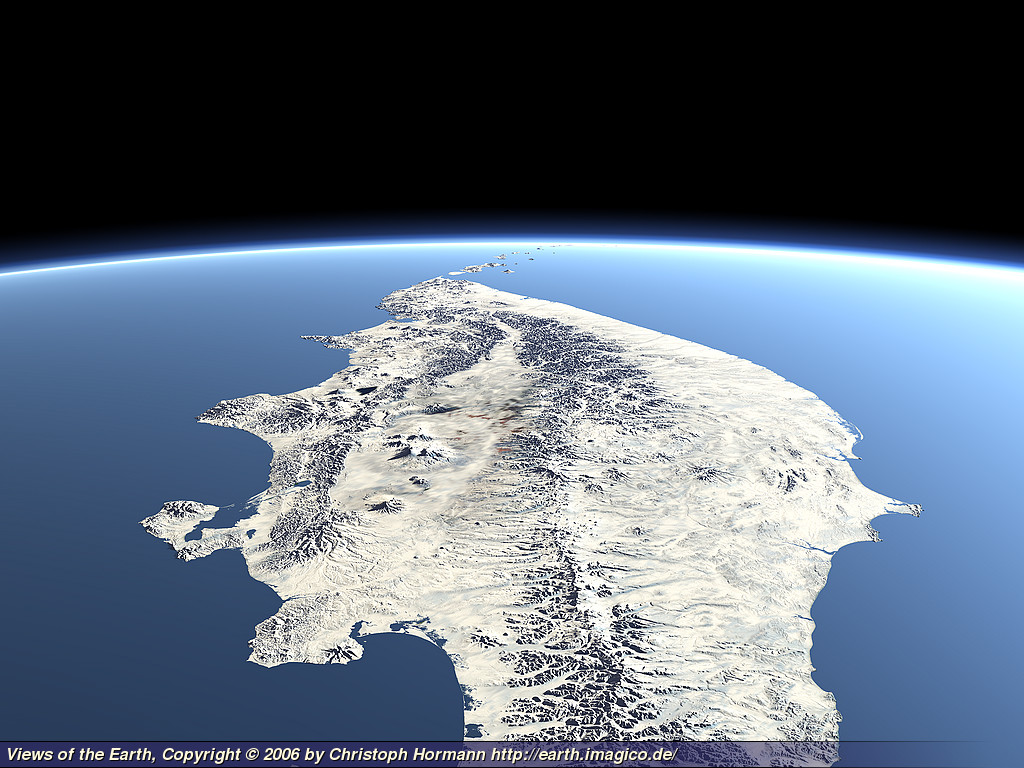 The Kamchatka Peninsula in Winter