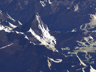 alps4 with 1 arc second DEM