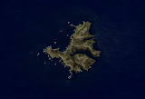 Landsat/Sentinel-2-Mosaik der Campbell-Inseln
