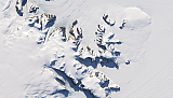 Comprehensive Optical Mosaic of the Antarctic (COMA) Beispielausschnitt: Antarctic Peninsula