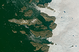 Grönland-Mosaik Beispielausschnitt: Nordwest-Grönland