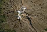 Sentinel-2 mosaic of New Zealand sample: Mount Ruapehu
