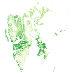 Svalbard vegetation map