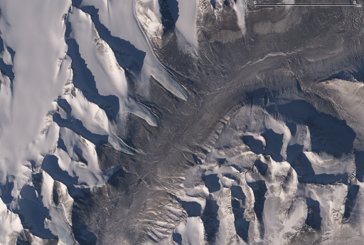 McMurdo Trockentäler mit Gletschern
