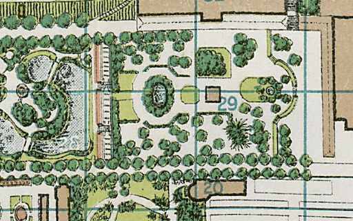 Internationale Kunst- und Große Gartenbau-Ausstellung 1:3500 1907
