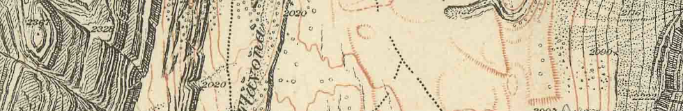 DAV map 'Brenta' fom 1908