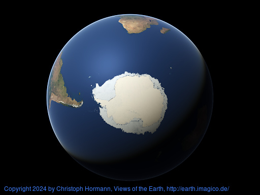 latest south polar image