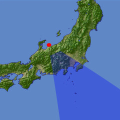 Mount Fuji 2 location map