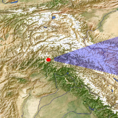 The Indus River 2 location map
