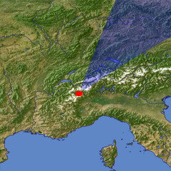 Matterhorn location map