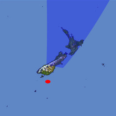 New Zealand location map