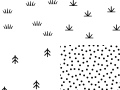 random periodic dot pattern generator