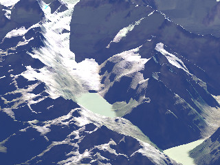alps3 with 1 arc second DEM
