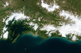 Südliches Alaska Ausschnitt