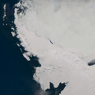 Landsat-Mosaik der Antarktischen Halbinsel