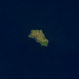 Landsat/Sentinel-2-Mosaik der Gough-Insel