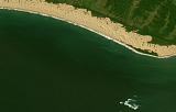 Sentinel-2-Mosaik des Südens Afrikas Beispielausschnitt: Dunes at the southern coast