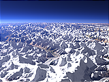 Der hohe Karakorum und der Baltoro-Gletscher