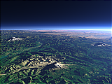 The Cascade Range in the northwestern United States